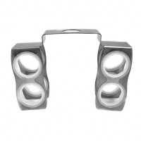 Держатель шланга кальяна Garden (Серебро)