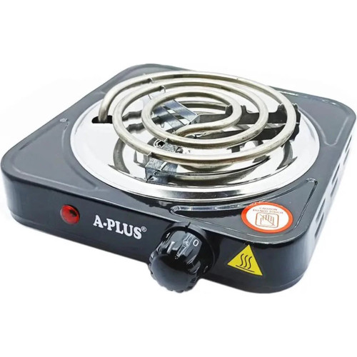 Электроплита A-Plus 1000 Вт (Черный)
