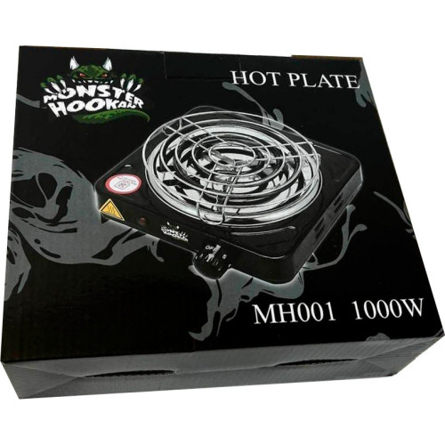 Электроплита Monster Hookah 1000 Вт (Черный)