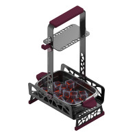 Корзина для угля Maxx Guard Titan Black