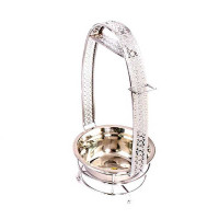 Корзина для угля Lex Small (Серебро)