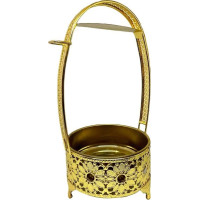 Корзина для угля Yahya Deep Big (Золото)