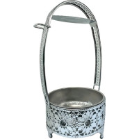 Корзина для угля Yahya Deep Big (Серебро)