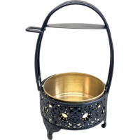 Корзина для угля Yahya Deep Small (Золото)