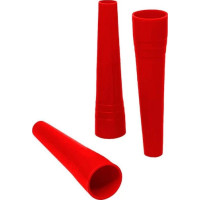 Одноразовые мундштуки XL 50 мм (Красный)