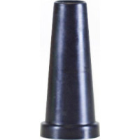 Одноразовые мундштуки конус с бортом 30 мм (Чёрный Глянец)