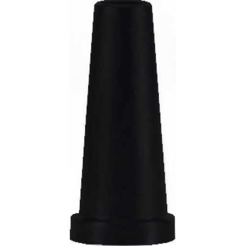 Одноразовые мундштуки конус с бортом 30 мм (Чёрный Матовый)