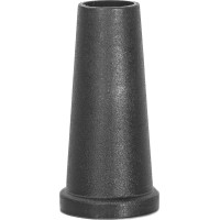 Одноразовые мундштуки конус с бортом 30 мм (Чёрный Матовый)