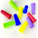 Одноразовые мундштуки конус с бортом 30 мм (Цветные)