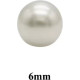 Шарик в обратный клапан 6 мм (Белый)