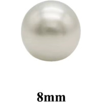Шарик в обратный клапан 8 мм (Белый)