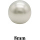 Шарик в обратный клапан 8 мм (Белый)