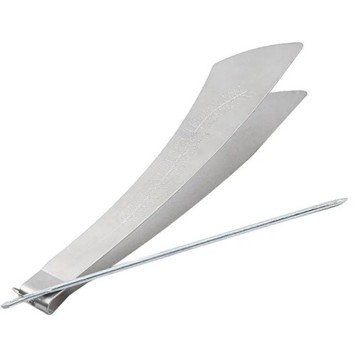 Щипцы для кальяна Lex Перо (Серебро)