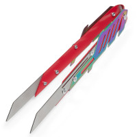 Щипцы для кальяна EL Bomber Katana Red-Chameleon