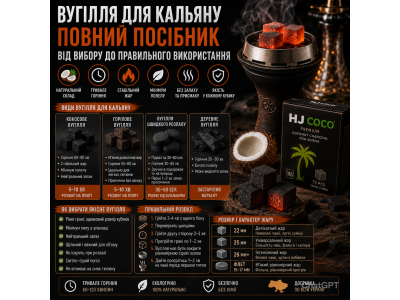 Уголь для кальяна: полное руководство от выбора до правильного использования