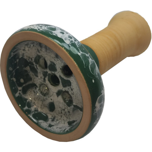 Чаша глиняная 2x2 Flat Green