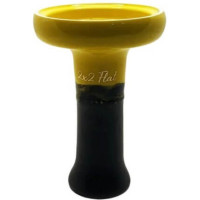 Чаша глиняная 2x2 Flat Yellow