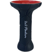 Чаша глиняная 2x2 Medium Phunnel Turtle Red