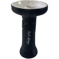 Чаша глиняная 2x2 Medium Phunnel Turtle White