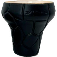 Чаша глиняная 2x2 Turka Bomb Glaze White