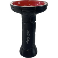 Чаша глиняная 2x2 Large Phunnel Turtle Red