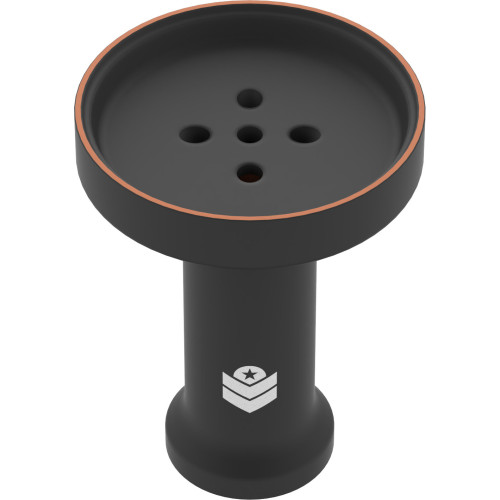 Чаша глиняная Mig Hookah Royal Duplex Modern Black