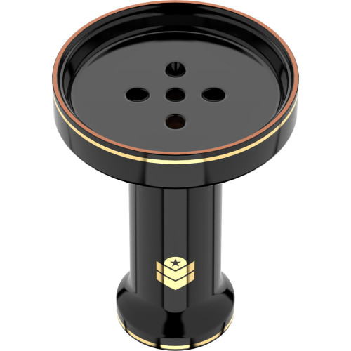 Чаша глиняная Mig Hookah Royal Duplex Tradi Black