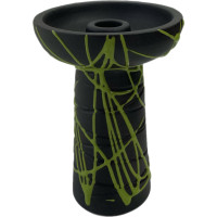 Чаша глиняная Gusto Bowls Alien Green