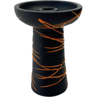 Чаша глиняная Gusto Bowls Alien Orange