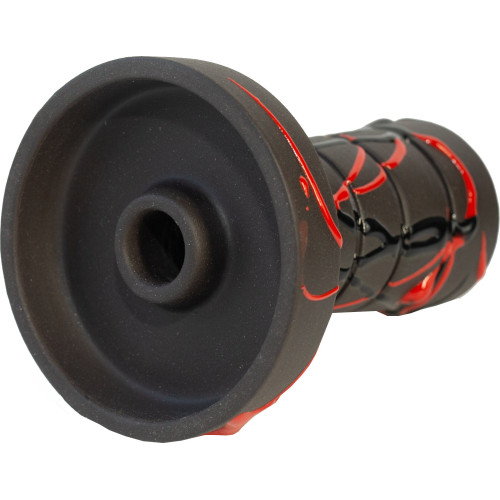 Чаша глиняная Gusto Bowls Harmony Black Red