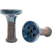 Чаша глиняная LEX Glaze Classic Ocean (Синий Черный)