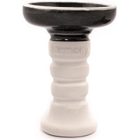 Чаша глиняная LEX Glaze Harmony V2 (Черный Белый)