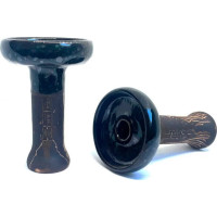 Чаша глиняная LEX Glaze Phunnel Ocean (Черный Синий)