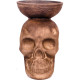 Чаша глиняная LEX Loft Череп (Коричневый)
