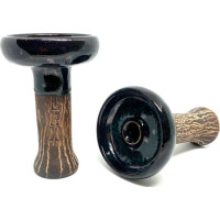 Чаша глиняная LEX Glaze Phunnel Galaxy (Черный Коричневый)