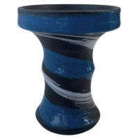 Чаша глиняная Personalka Classic White Blue