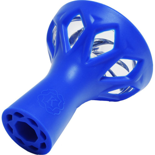 Чаша силиконовая под калауд Samsaris Vitria Glass (Синий)