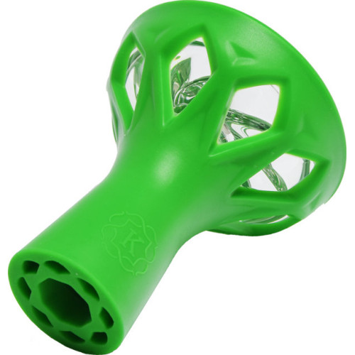 Чаша силиконовая под калауд Samsaris Vitria Glass (Зелёный)