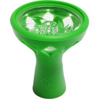 Чаша силиконовая под калауд Samsaris Vitria Glass (Зелёный)