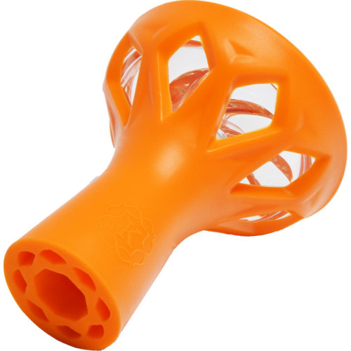 Чаша силиконовая под калауд Samsaris Vitria Glass (Оранжевый)