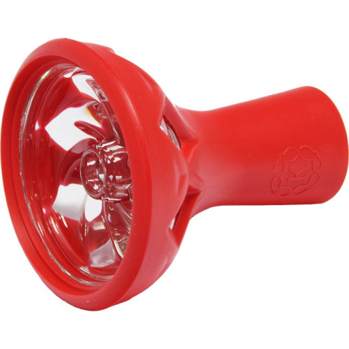 Чаша силиконовая под калауд Samsaris Vitria Glass (Красный)