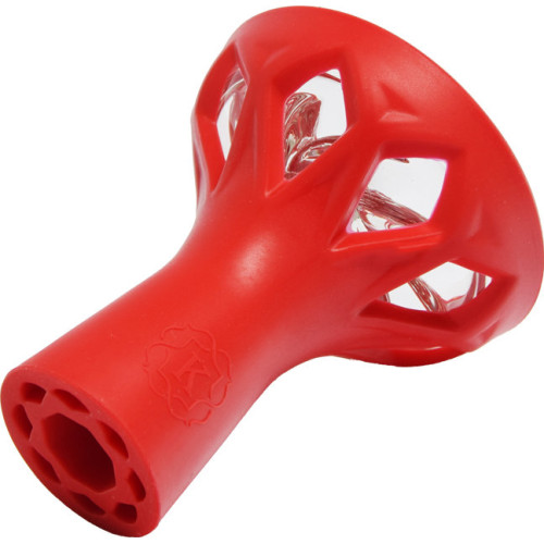 Чаша силиконовая под калауд Samsaris Vitria Glass (Красный)