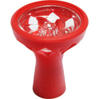 Чаша силиконовая под калауд Samsaris Vitria Glass (Красный)