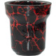 Чаша глиняная Solaris Adam Black and Red (Черный-Красный)