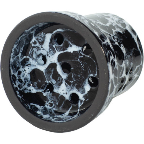 Чаша глиняная Solaris Adam Black and White (Черный-Белый)