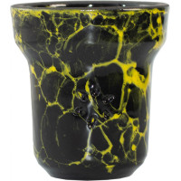 Чаша глиняная Solaris Adam Black and Yellow (Черный-Желтый)