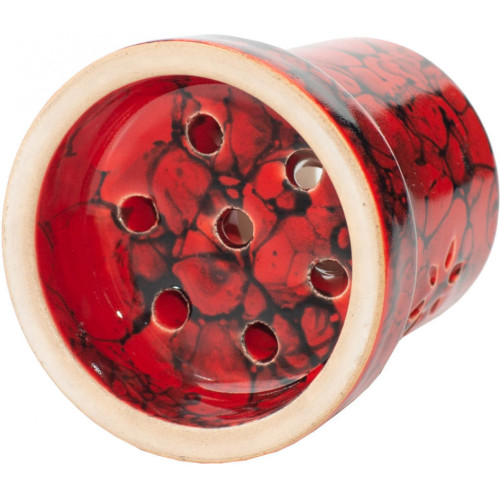 Чаша глиняная Solaris Eva Red and Black (Красный-Чёрный)