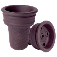 Чаша глиняная Stealler Ice Cream Brown (Коричневый)