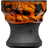 Чаша глиняная Tiaga Hookah Flash (Оранжевый)