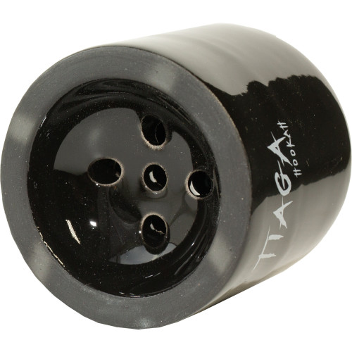 Чаша глиняная Tiaga Hookah Turka Black (Черный)